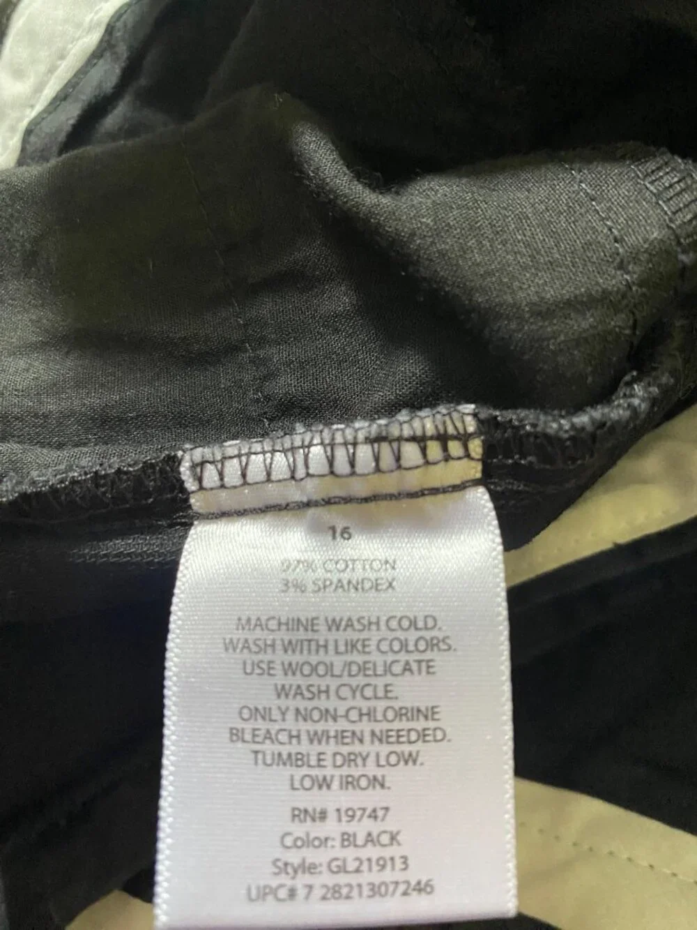 George button zipper